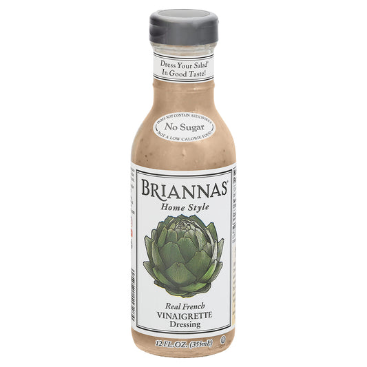 Briannas Home Style Real French Vinaigrette Dressing 12 fl oz