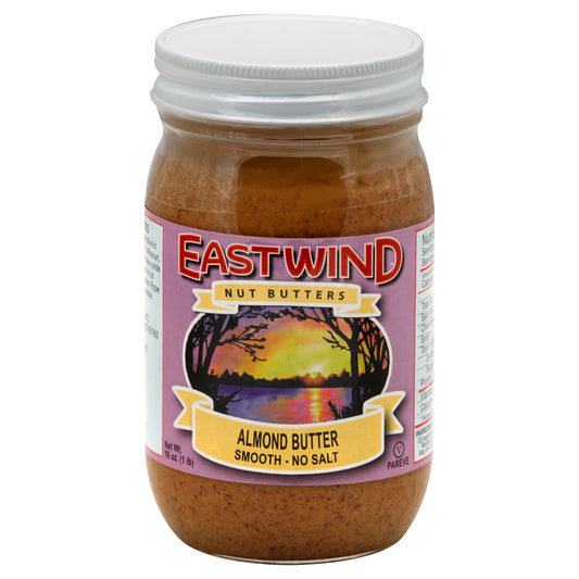 East Wind Almond Butter 16 oz - Creamy