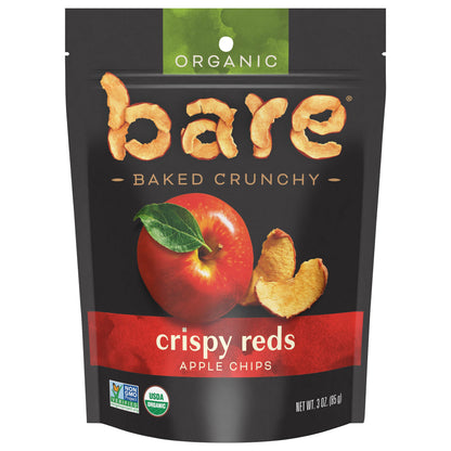 Bare Baked Crunchy Organic Apple Chips Crispy Reds 3 Oz