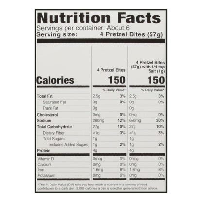 Eastern Standard Provisions Artisanal Soft Three Cheese/Classic Pretzels 12.5 oz