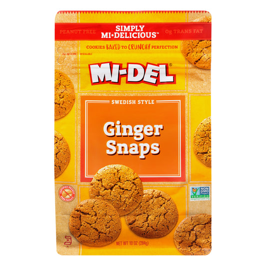 Mi-Del Swedish Style Ginger Snaps 10 oz