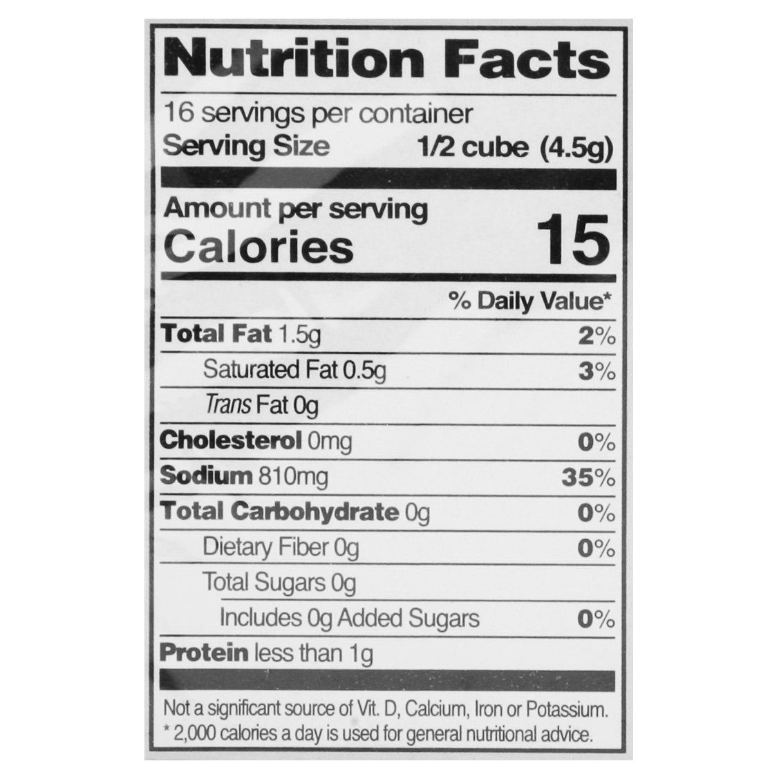 Edward & Sons Not-Chick'n Bouillon Cubes 8 ea