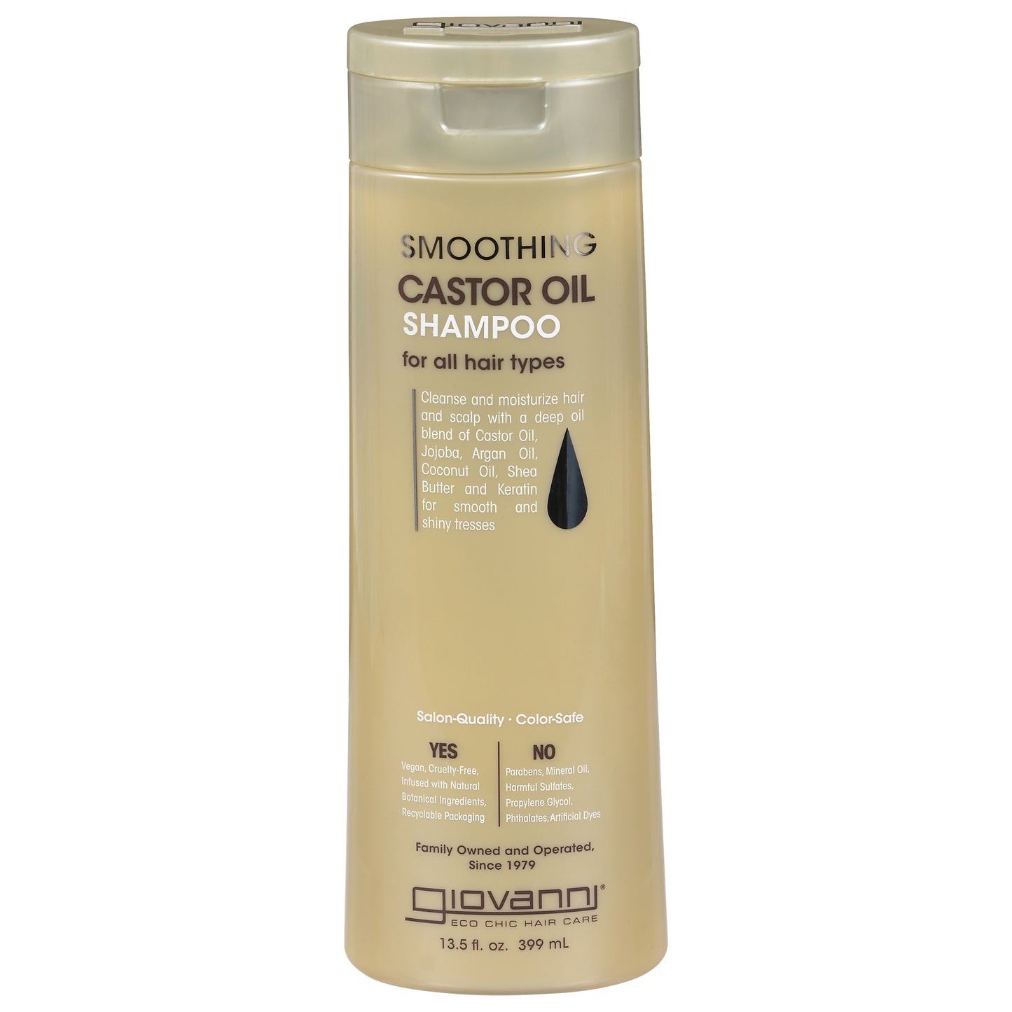 Giovanni Castor Oil Smoothing Shampoo 13.5 fl oz