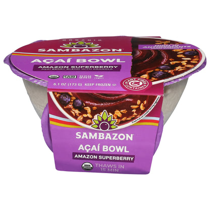 Sambazon Organic Amazon Superberry Acai Bowl 6.1 oz