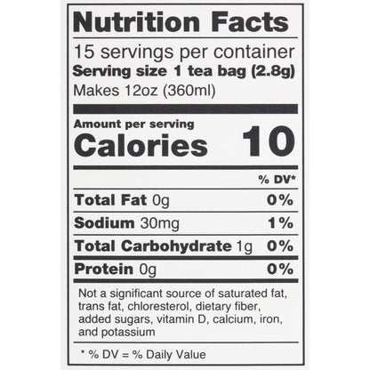 Good Earth® Sensorial Blends Hibiscus, Rose & Sweet Berries Herbal Tea Bags 15 Ct Box