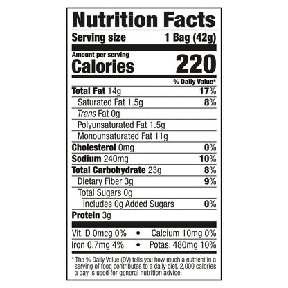 Kettle Brand Krinkle Cut Salt & Fresh Ground Pepper Potato Chips 1.5 oz