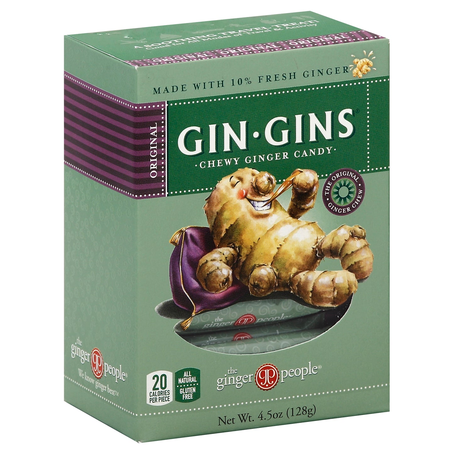 Ginger People Candy 4.5 oz