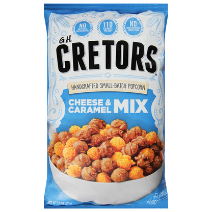 G.H. Cretors Cheese & Caramel Mix Popcorn 7.5 oz