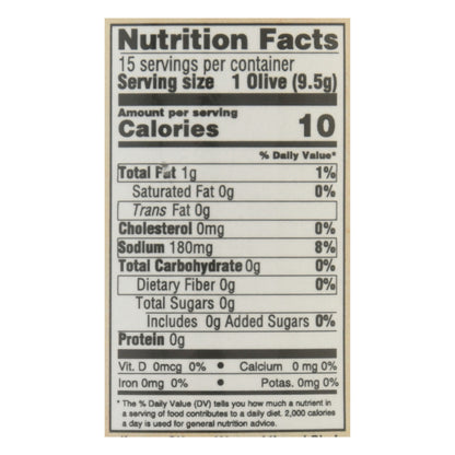 Santa Barbara Olive Co. Martini Pimento Olives 5 oz