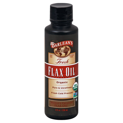 Barleans Flax Oil 8 oz
