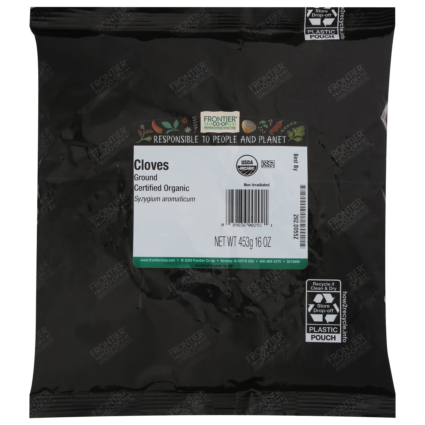 Frontier Co-op Ground Cloves 16 oz