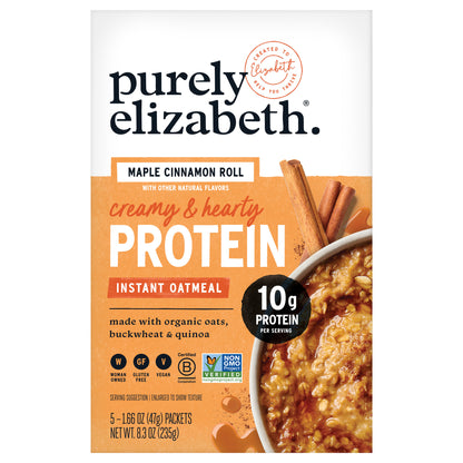 Maple Cinnamon Roll Instant Protein Oatmeal
