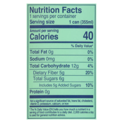 Wildwonder Prebiotic + Probiotic Mango Gold Sparkling Drink 12 fl oz