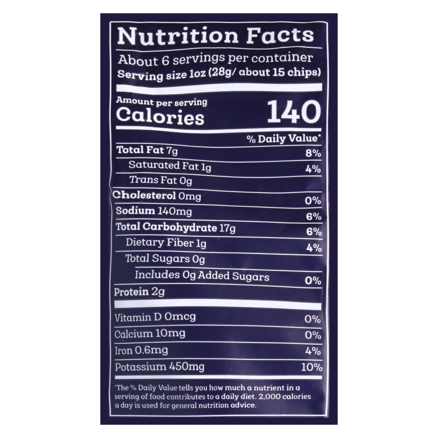 Siete Sea Salt Potato Chips 5.5 oz