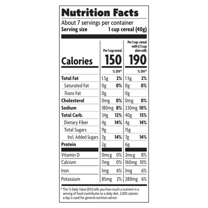 Nature's Path Organic Crunchy Sunrise Maple Cold Cereal 10oz Box