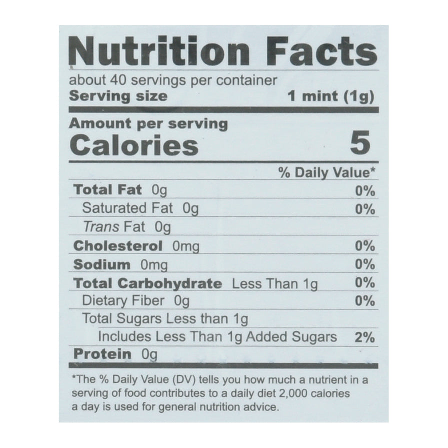VerMints Organic Peppermint Mints 1.41 oz