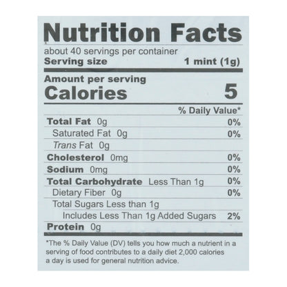 VerMints Organic Peppermint Mints 1.41 oz