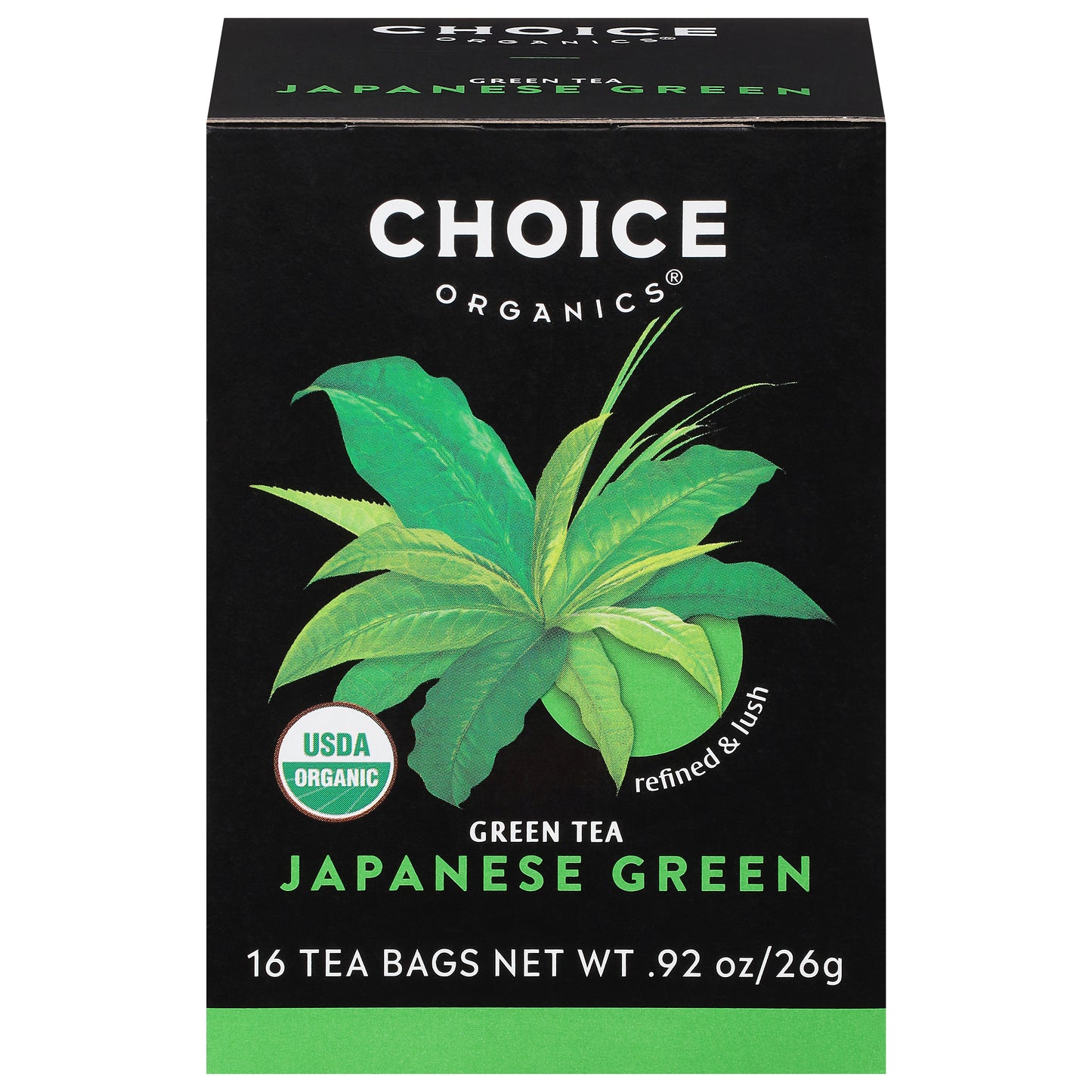 Choice Organics Japanese Green Tea 16 Bags