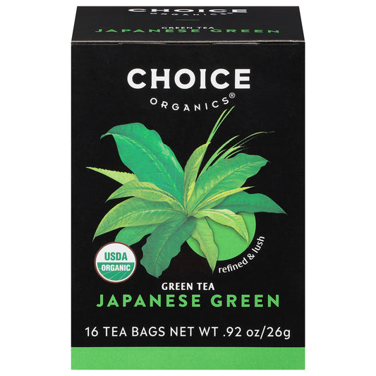 Choice Organics Japanese Green Tea 16 Bags