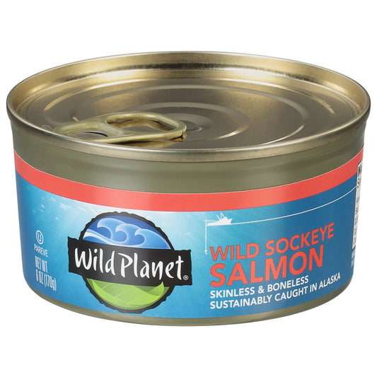 Wild Planet Wild Sockeye Salmon 6 oz