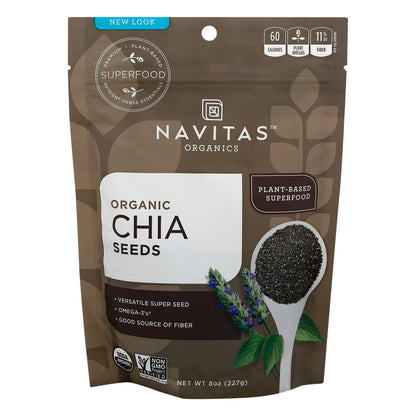 Navitas Organic Chia Seeds 8 oz