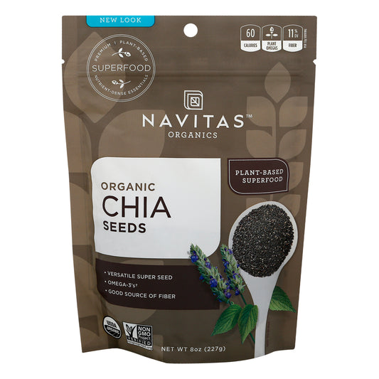 Navitas Organic Chia Seeds 8 oz