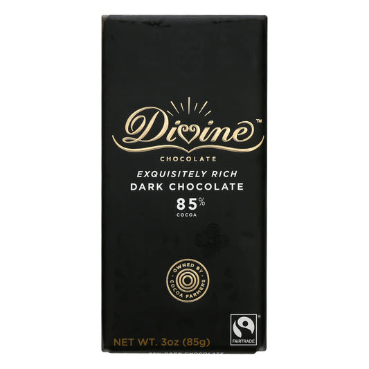 Divine Chocolate Dark Chocolate 3 oz