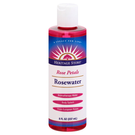 Heritage Store Rosewater 8 oz
