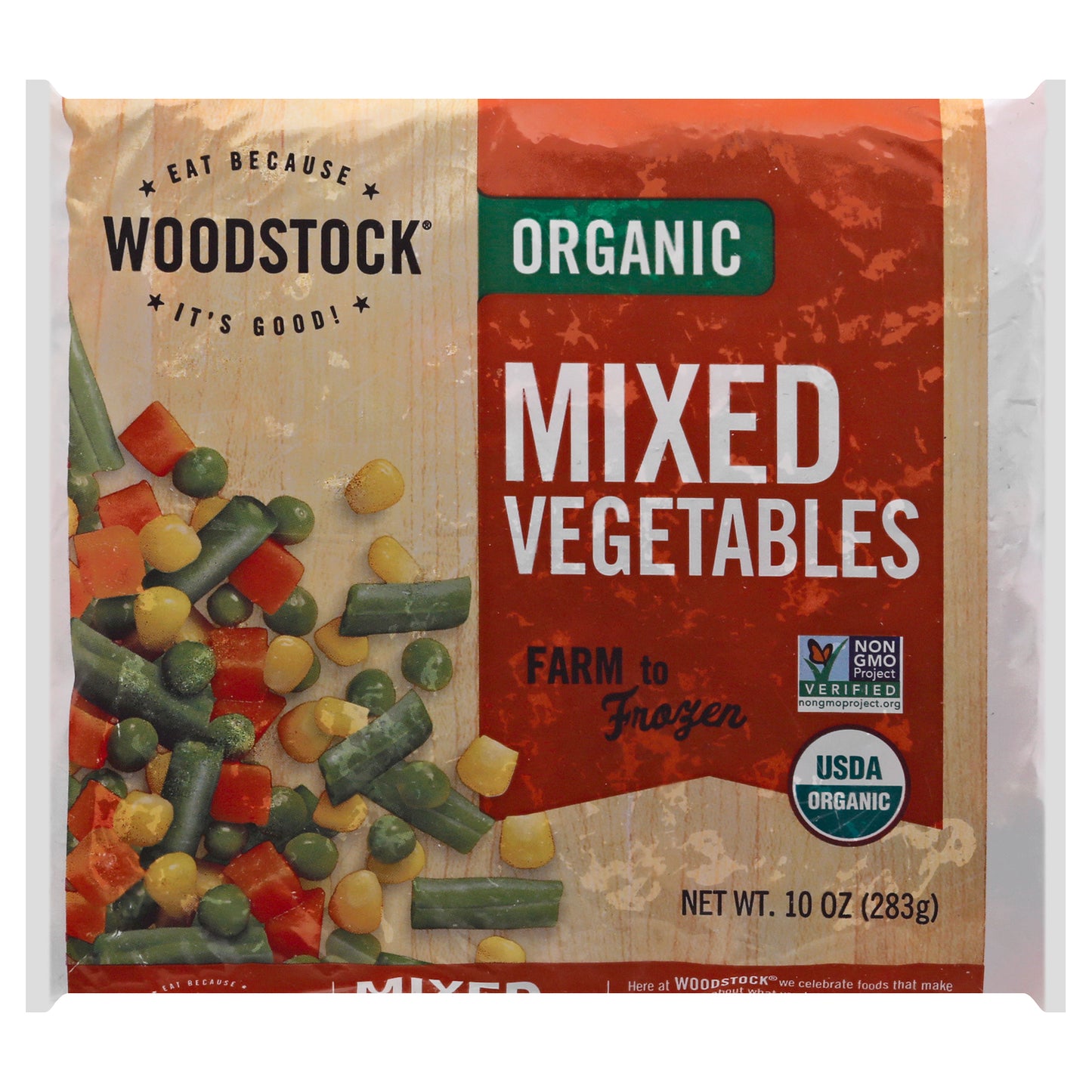 Woodstock Organic Mixed Vegetables 10 oz