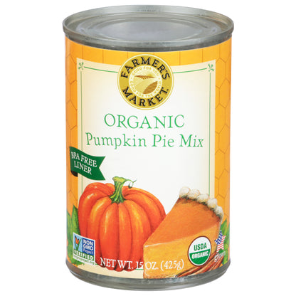 Farmer's Market Organic Pumpkin Pie Mix 15 oz