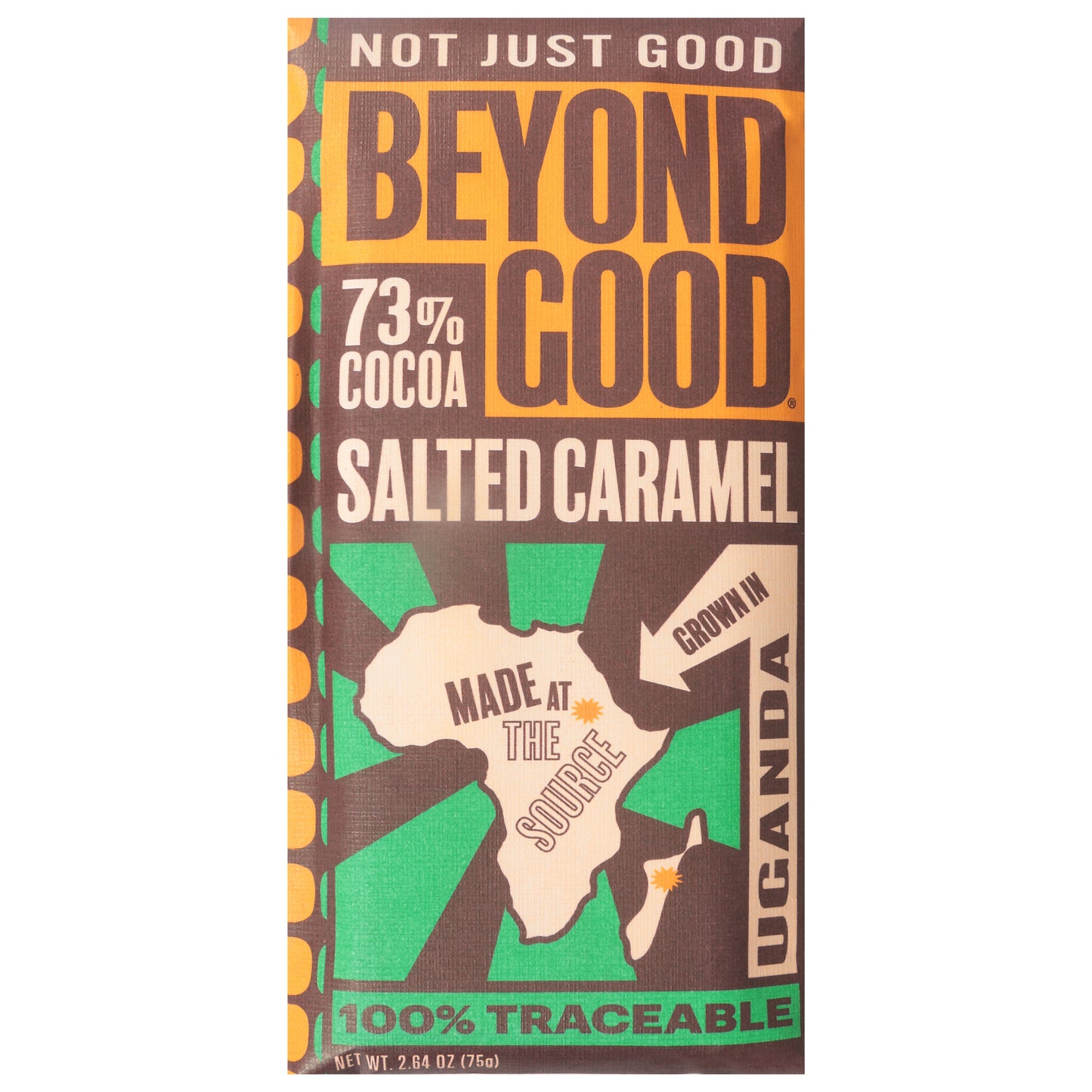 Beyond Good 73% Cocoa Salted Caramel Chocolate 2.64 oz