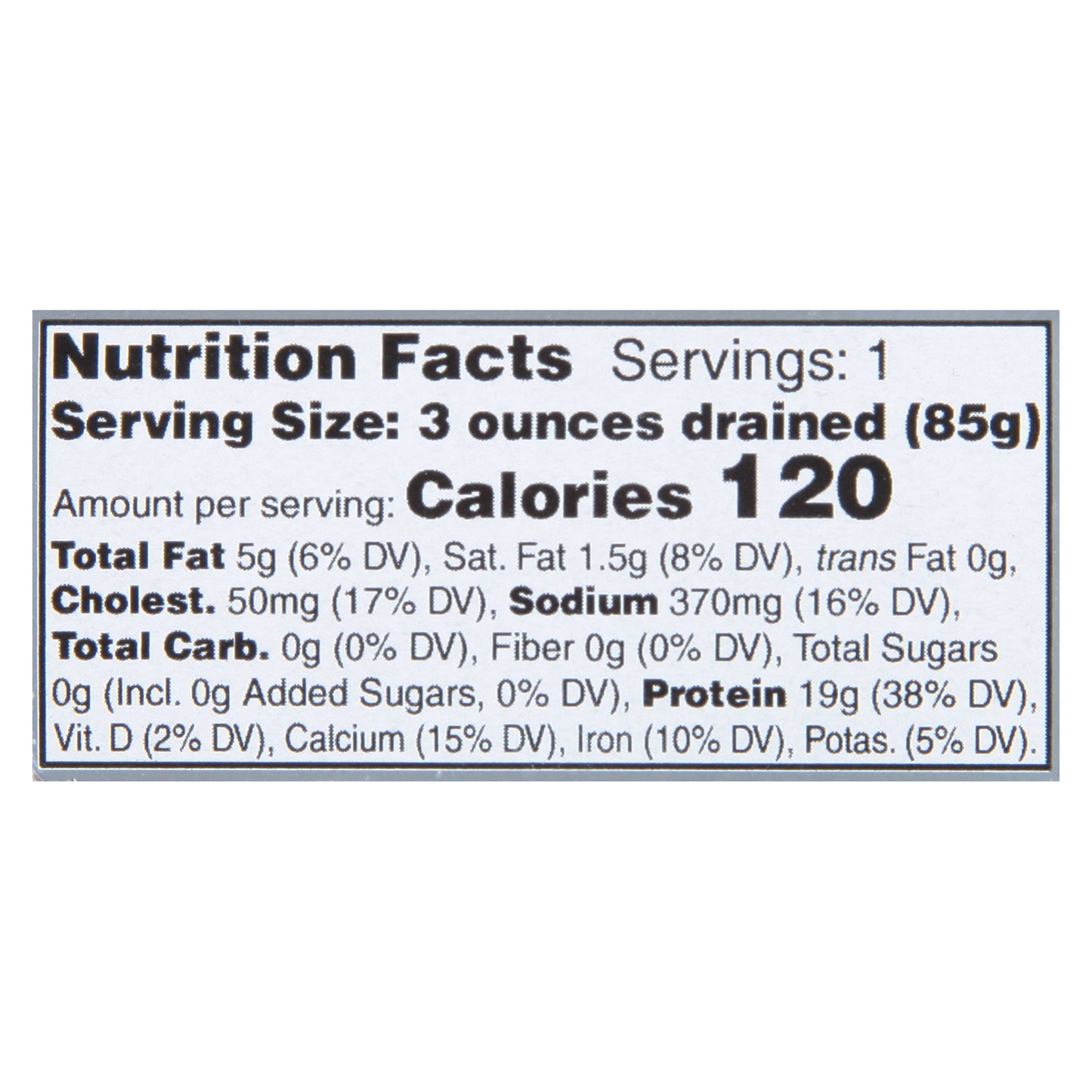 Wild Planet Wild White Anchovies in Water with Sea Salt 4.4 oz