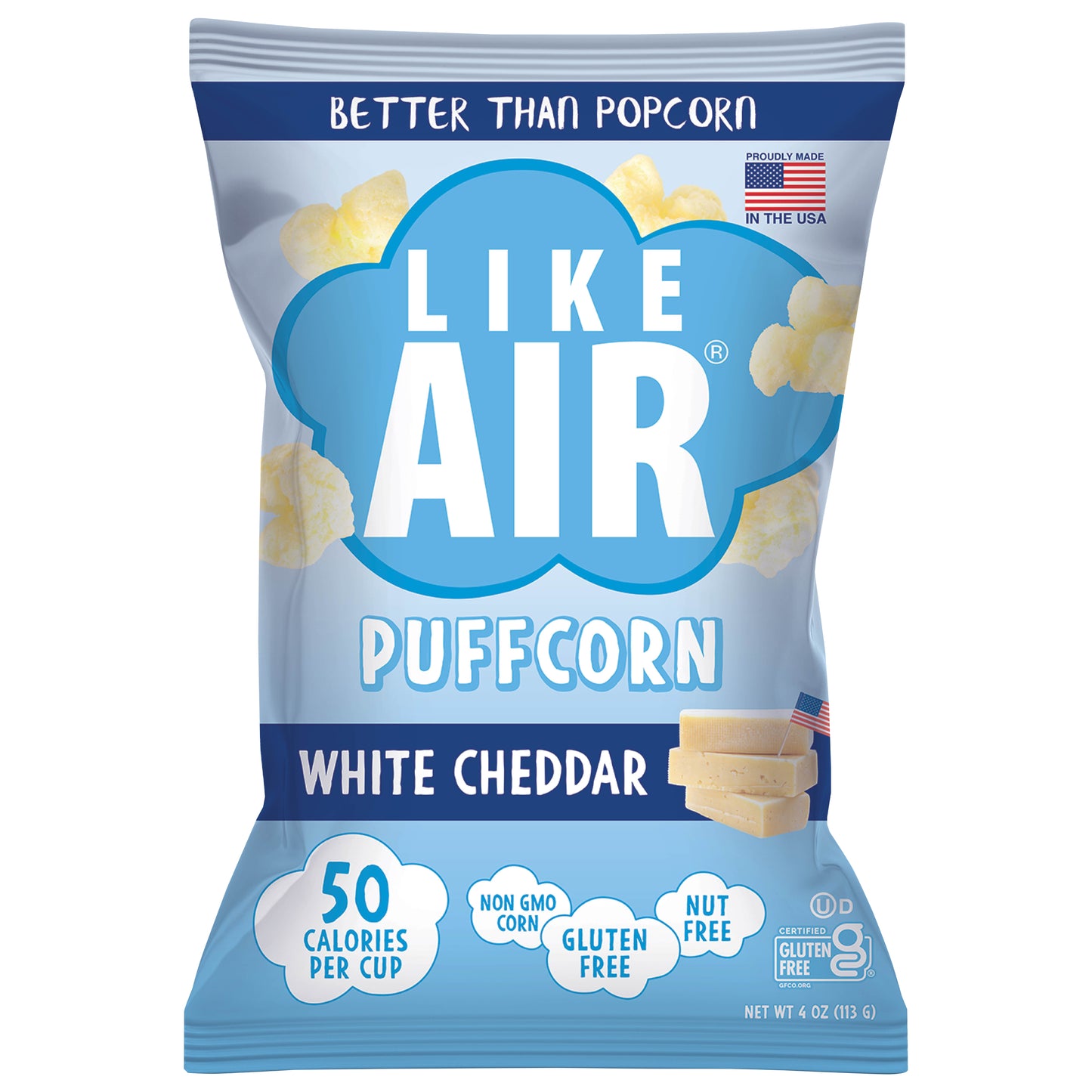 Like Air Puffcorn, White Cheddar 4oz