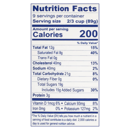 Alden's Organic Old Fashioned Vanilla Ice Cream 1.5 qt