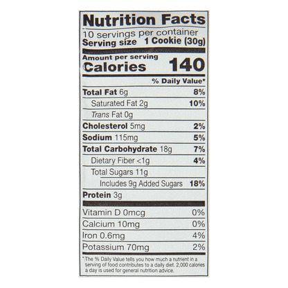 Matt's Bakery Soft-Baked Peanut Butter Chocolate Chip Cookies 10.5 oz