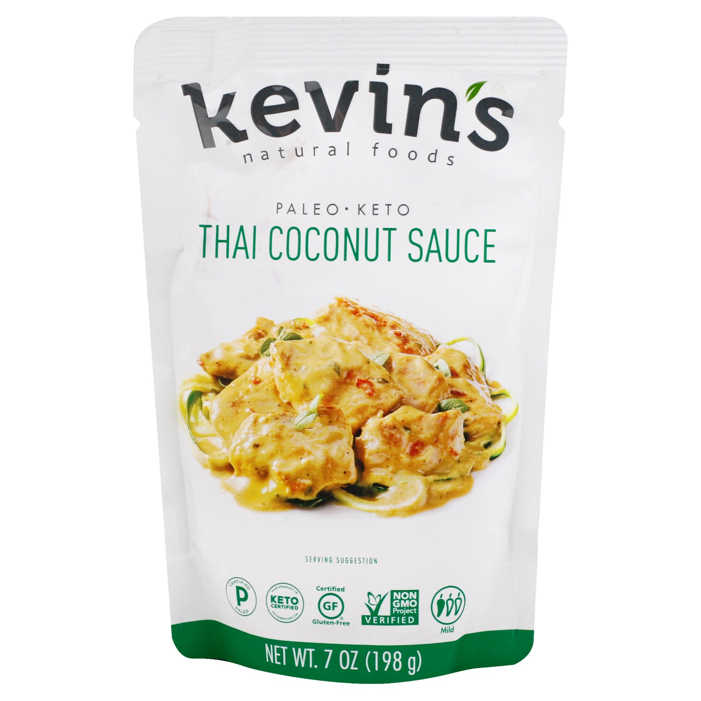 Kevins Mild Thai Coconut Sauce 7 oz