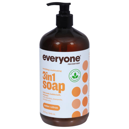 Everyone 3 in 1 Cedar + Citrus Soap 32 fl oz