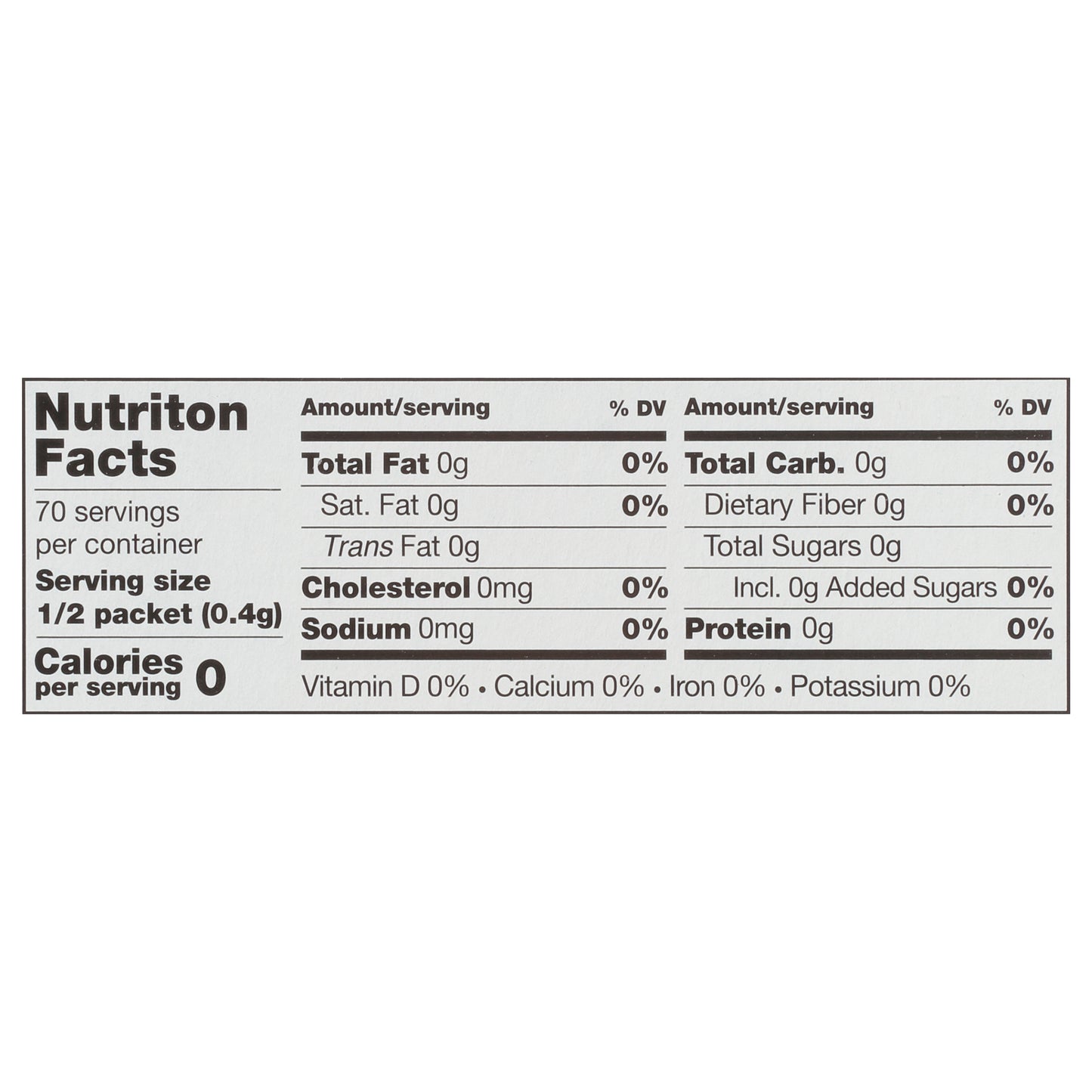 SweetLeaf Organic Stevia Sweetener 35 ea