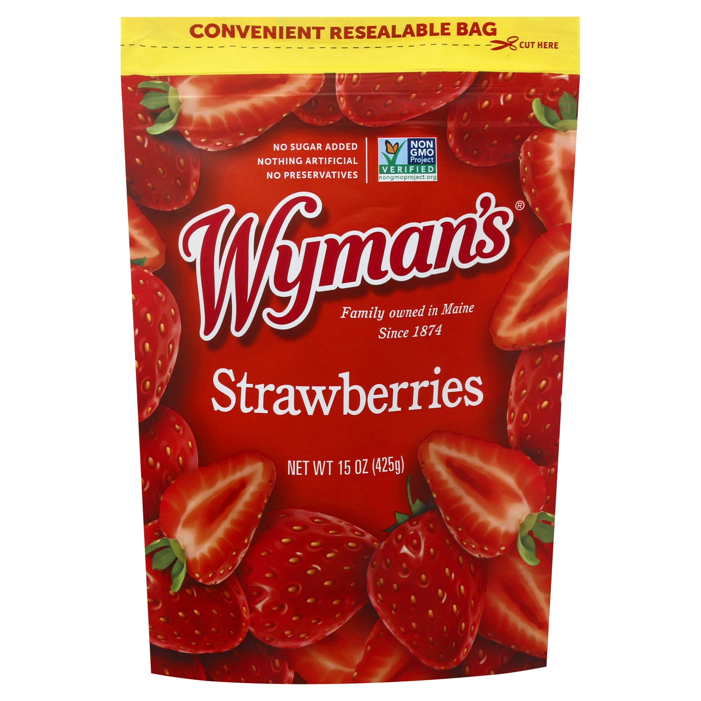 Wyman's Strawberries 15 oz
