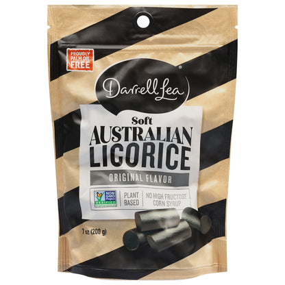Darell Lea Soft Australia Original Flavor Licorice 7 oz