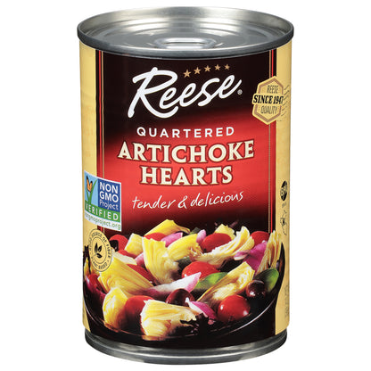 Reese Quartered Artichoke Hearts 14 oz