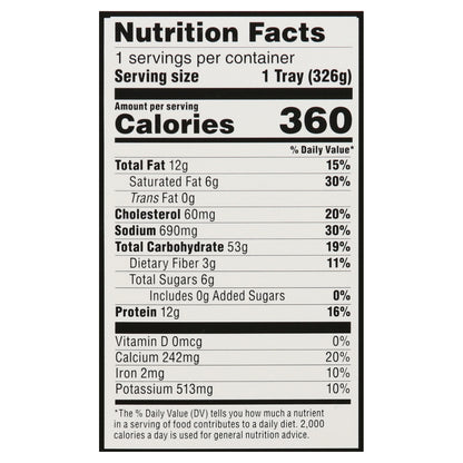 Caesars Kitchen Gluten Free Vegetable Lasagna Rollette 11.5 oz