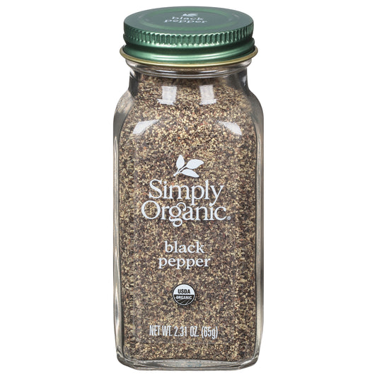 Simply Organic Black Pepper 2.31 oz