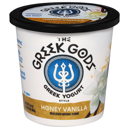 The Greek Gods Greek Style Honey Vanilla Yogurt 24 oz