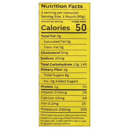 White Leaf Provisions Mango + Carrot + Banana + Pear Baby Food 3.17 oz