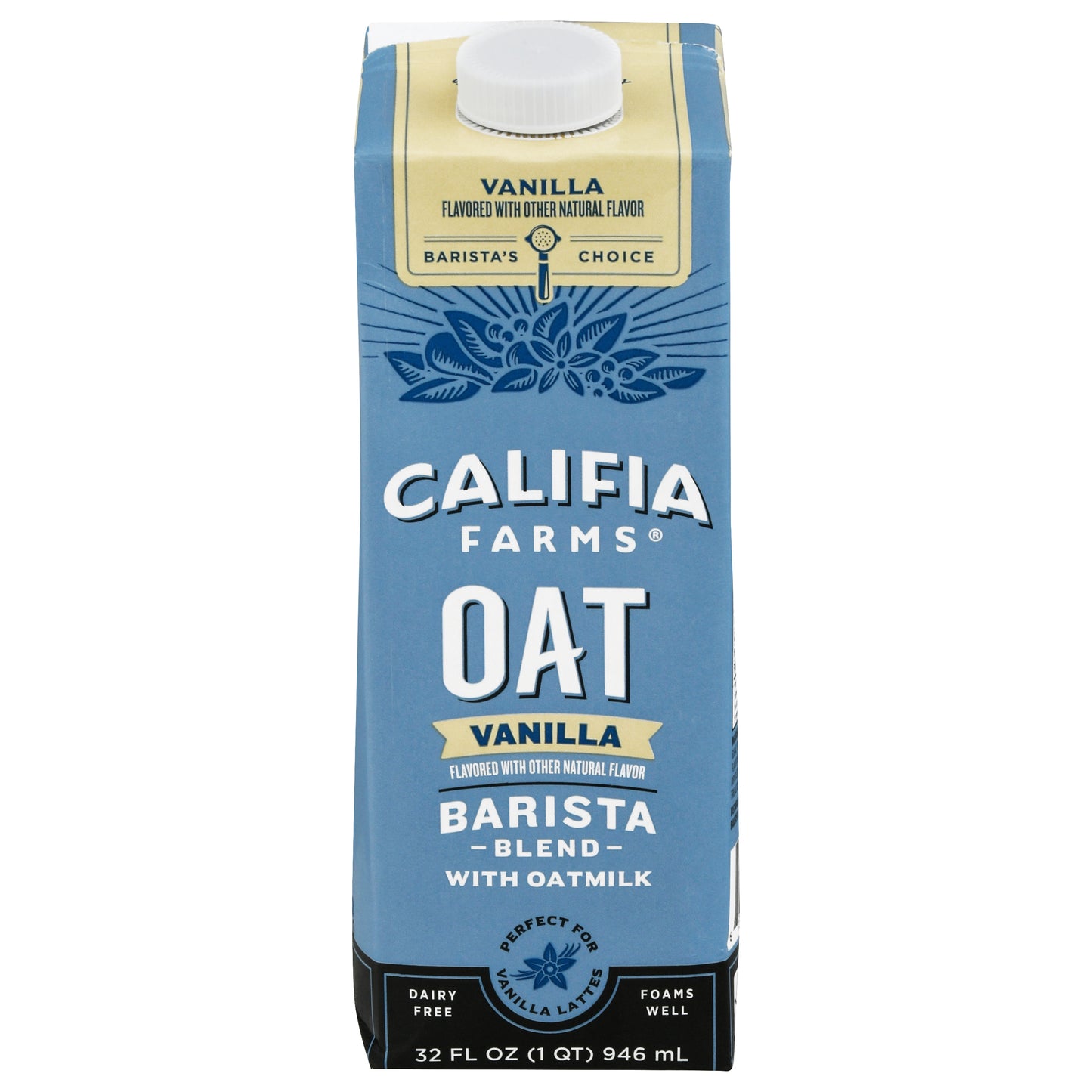 Califia Farms Oat Vanilla Barista Blend with Oatmilk 32 fl oz