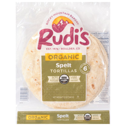 Rudi's Organic Spelt Tortillas 6 ea