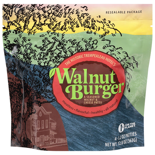 Walnut Burger Walnut & Cheese Patty 4 ea