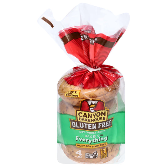Canyon Bakehouse Heritage Style Whole Grain Gluten Free Bread, Large-Sliced, Frozen, 24 oz, Loaf
