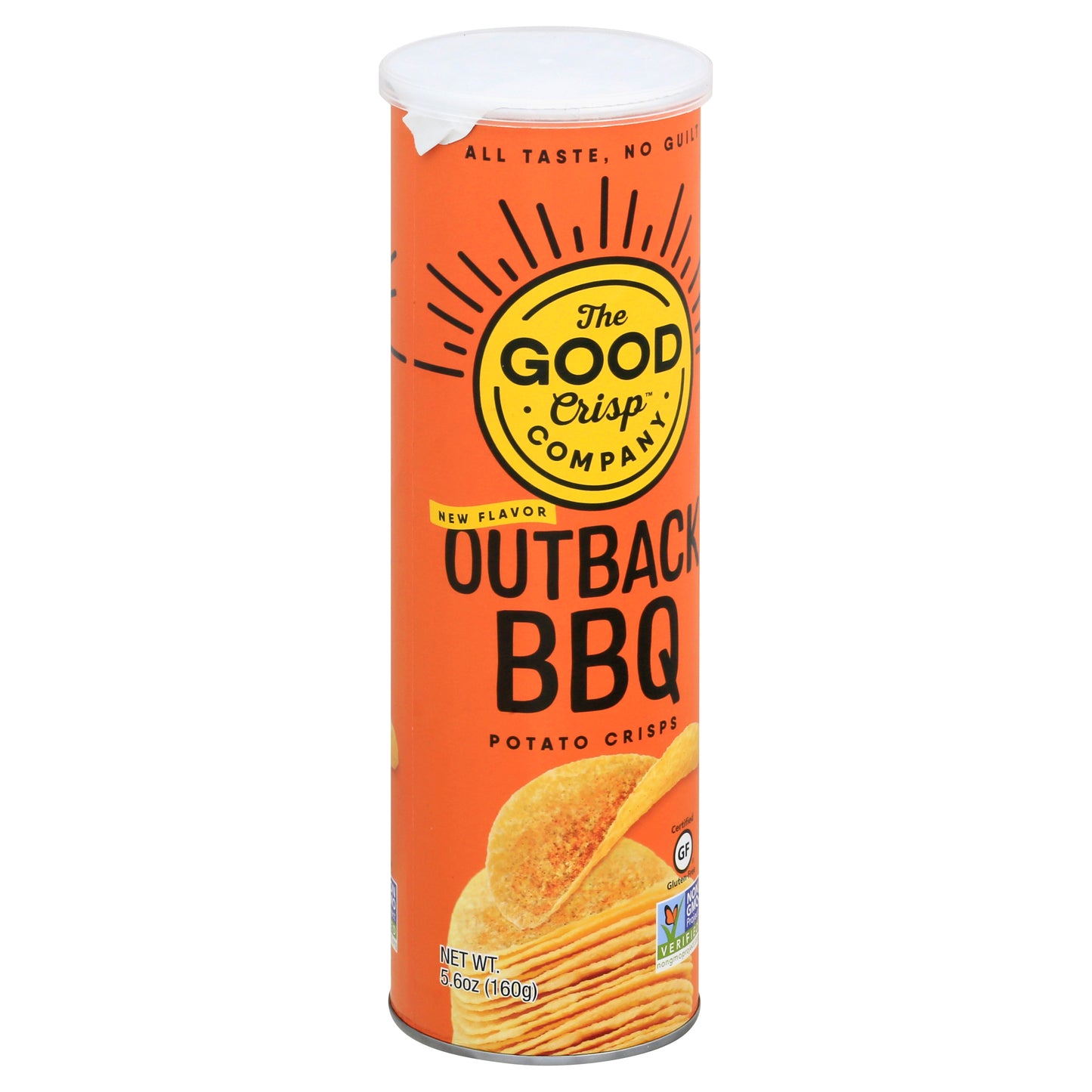 The Good Crisp Company Outback BBQ Potato Crisps 5.6 oz